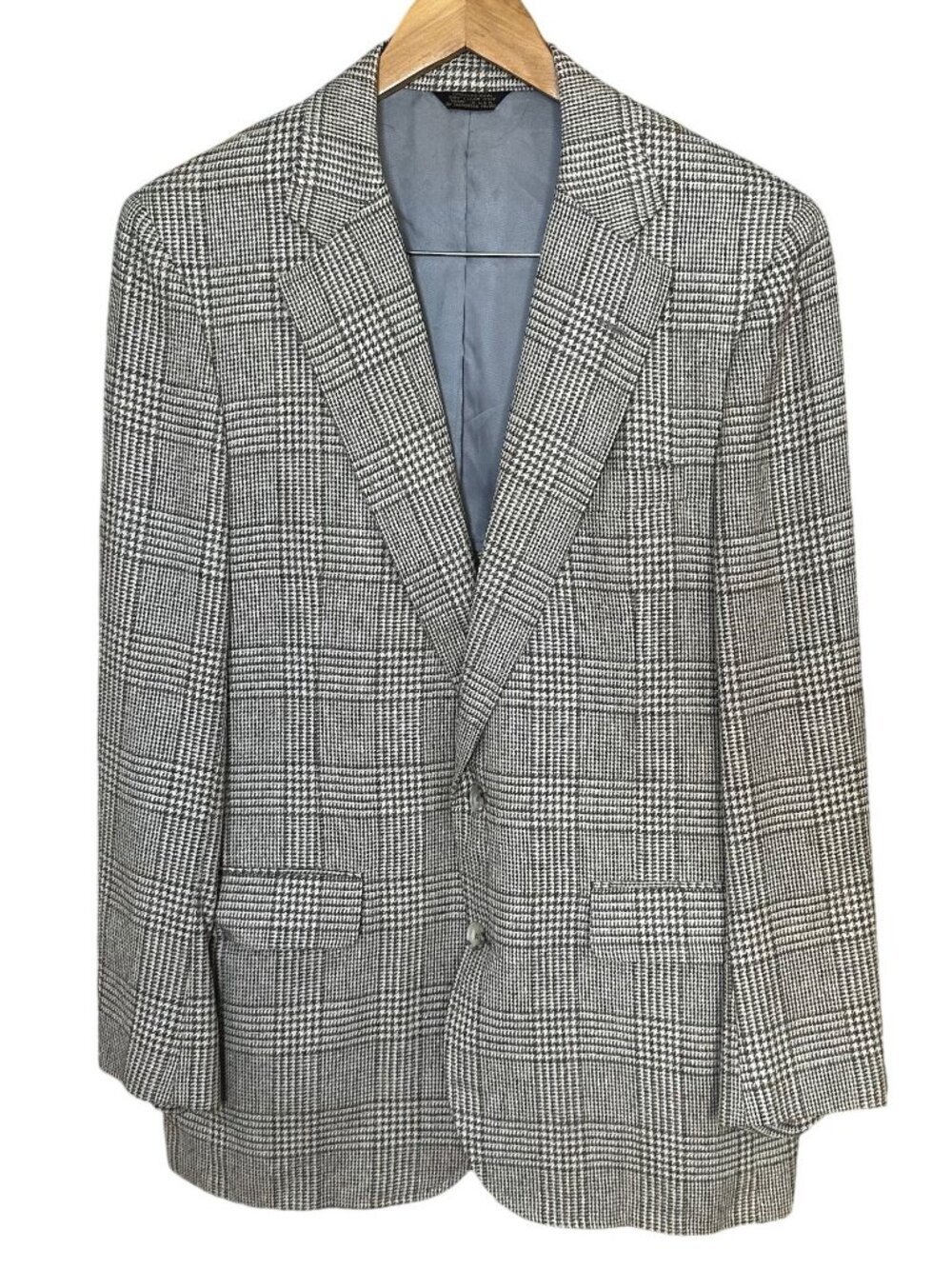 Vintage Corbin LTD Nordstrom Glen Plaid Blazer Wool Sport Coat Mens 40R 90s
